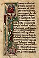 Pelayo en la batalla de Covadonga BNE Mss 2805 f 23r