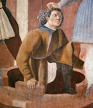 Archivo:Piero della Francesca - 6. Torture of the Jew (detail) - WGA17530