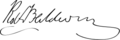 Robert Baldwin Signature