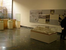 Sala exposiciones temporales Museo Teatro Romano Cartagena