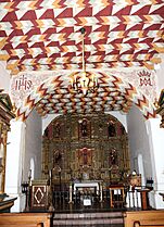 San Francisco, CA USA - Mission San Francisco de Asis (1776) - The interior of the Mission chapel - panoramio