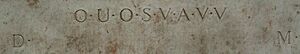 Archivo:Shugborough inscription