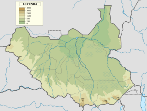 Archivo:Southern Sudan Topography Map-es