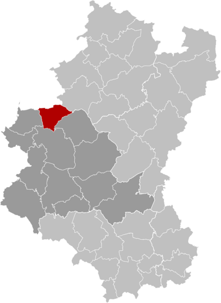 Tellin Luxembourg Belgium Map
