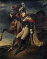 Théodore géricault, corazziere ferito che abbandona il fuoco, ante 1814, 01