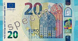 Archivo:The Europa series 20 € obverse side