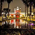 Vista tarde -noche del Paseo de Aguas