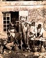 1850 le depecage de porc par Louis Humbert de Molard 1847 1898