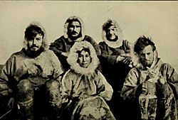 Archivo:1921 Wrangel Island Expedition team