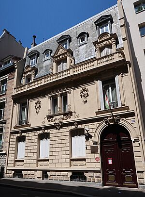 Archivo:Ambassade du Niger en France, 154 rue de Longchamp, Paris 16e 1