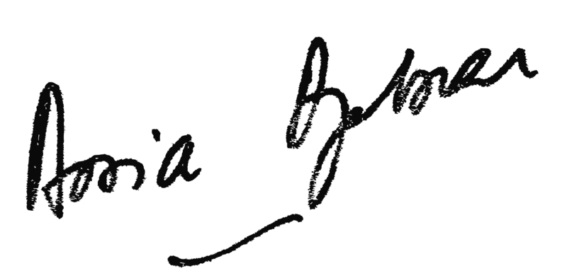 Assia Djebar signature