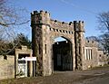 Birkwood Castle entrance - geograph.org.uk - 332204