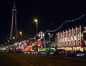 Archivo:Blackpool tower and illuminations