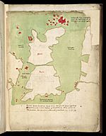Archivo:British Isles as depicted in Harley Codex Minuscule 3686