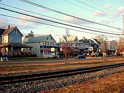 Broad Street Palmyra NJ from RiverLINE Tracks.jpg