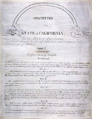 Archivo:California Constitution 1849 title page