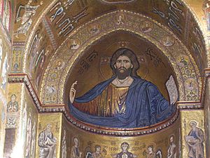 Archivo:Christ Pantocrator (Monreale)