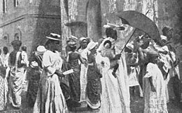Archivo:Corisco-Saliendo de misa-1910