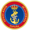Emblem of the Military staff of the Spanish Navy.svg