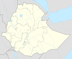 Hawassa ubicada en Etiopía