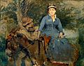 Eva Gonzalès - - The Donkey Ride