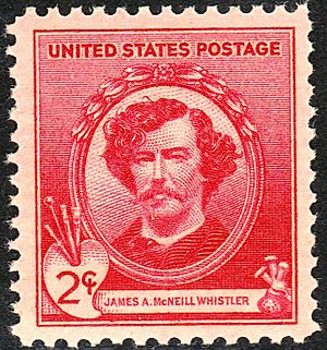 Archivo:James A M Whistler 1940 Issue-2c