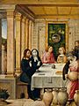 Juan de Flandes - The Marriage Feast at Cana - WGA12055