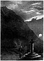 La Peña de Martos (desde la Cruz del Lloro) - F. J. Parcerisa (1850)