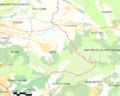 Map commune FR insee code 13110