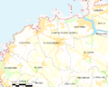 Map commune FR insee code 29178