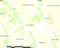 Map commune FR insee code 64321