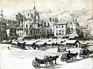 Archivo:Market Taverns, Norwich, Edwin Edwards