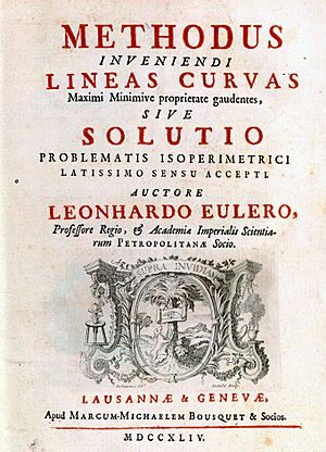 Archivo:Methodus inveniendi - Leonhard Euler - 1744