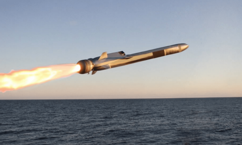 Naval Strike Missile launch