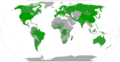 Number of Esperanto association members by country (2015)