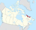 Nunatsiavut location map