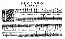 Archivo:Orfeo libretto prologue