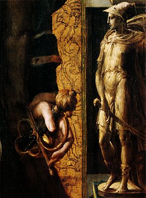 Archivo:Parmigianino, ritratto di pier maria rossi di sansecondo 02