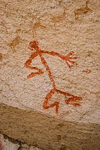 Archivo:Pinturas rupestres - símbolos humanos