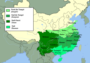 Archivo:Régions du thé Chine