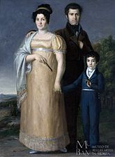 Retrato de la familia Benítez Bragaña (Tegeo)