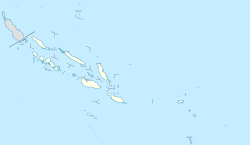 Guadalcanal ubicada en Islas Salomón