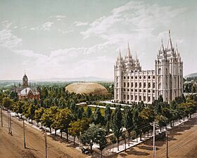 Archivo:Temple Square, Salt Lake City, 1899 retouched