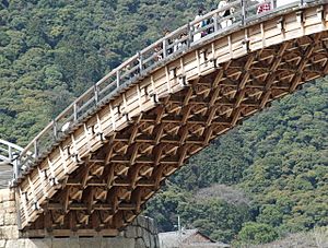 Archivo:The Under Side of Kintai Bridge
