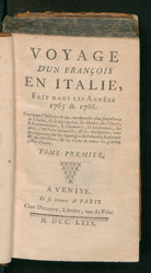 Archivo:Voyage d'un françois en Italie, fait dans les années 1765 et 1766