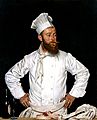 William Orpen Le Chef de l'Hôtel Chatham, Paris