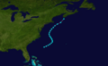 1981 Atlantic subtropical storm 3 track.png
