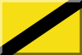 600px Giallo con striscia diagonale Nera