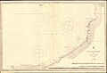 Admiralty Chart No 2626 Bay of Campeche, Published 1858, Large Corrections 1938
