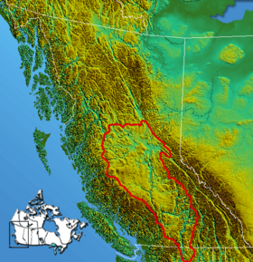 Meseta Interior (incluyendo las tierras altas de Okanagan, Shuswap y Quesnel)